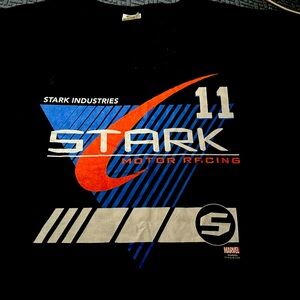 Mens T shirt with stark industries graphic